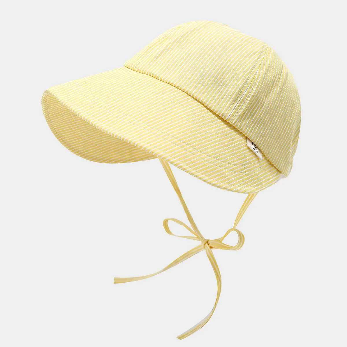 Pink Striped Sunscreen Hat for Women Small