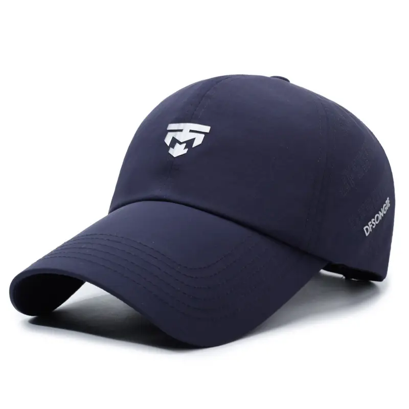 Men's Navy Blue Baseball Cap with Logo - Image 11