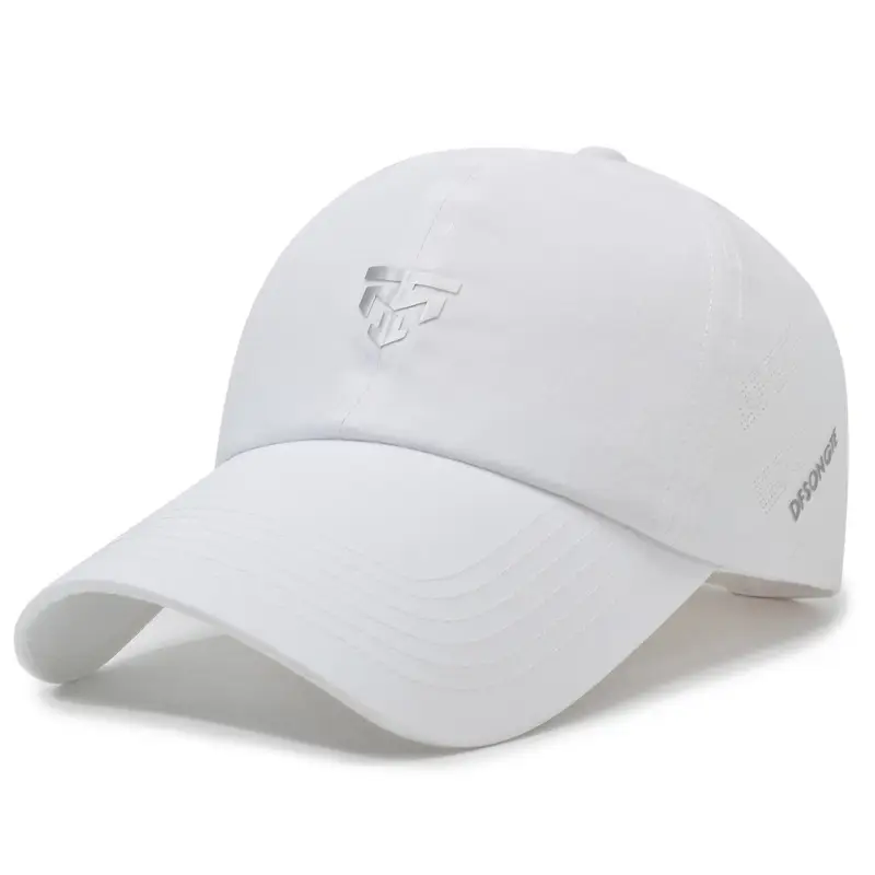 Men's Navy Blue Baseball Cap with Logo - Image 3