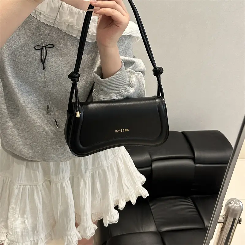 Vintage Letter Print Crossbody Bag Brown 2025 - Image 8