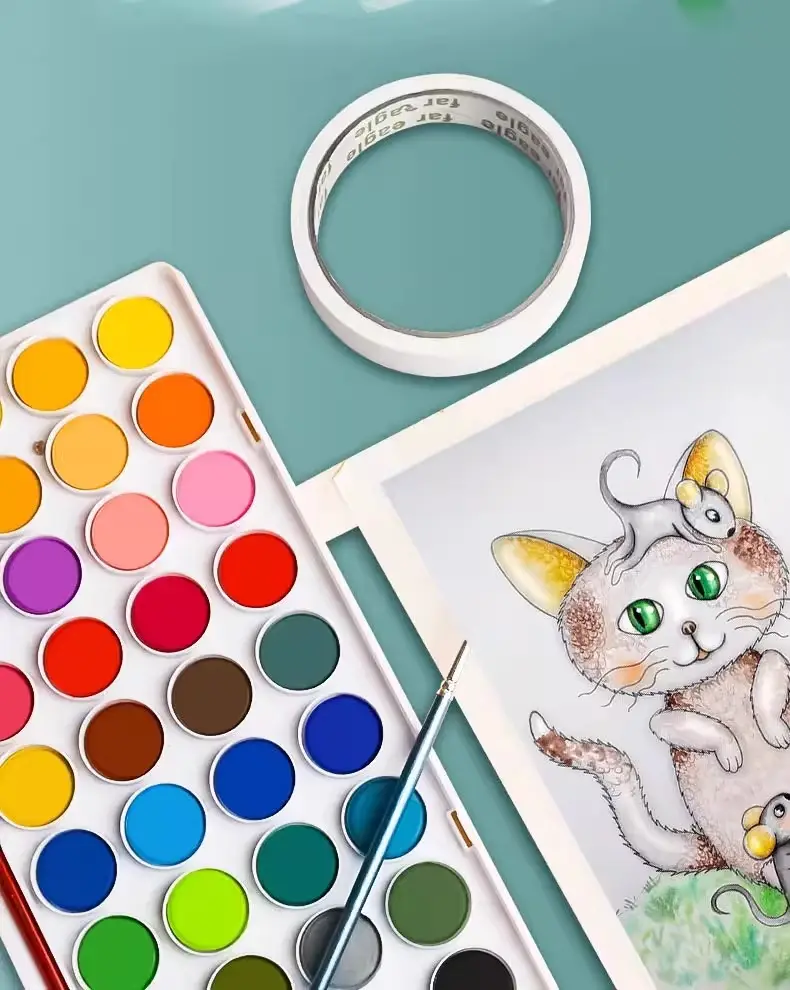 Marley 36-Color Solid Watercolor Set Kidsren's Hand-Painted Gouache Paint Powder Cake 12-Color Beginner's Entry Watercolor — feature 16
