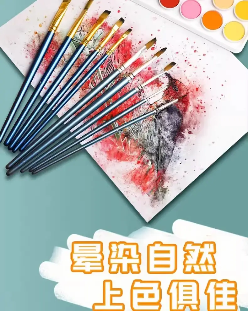 Marley 36-Color Solid Watercolor Set Kidsren's Hand-Painted Gouache Paint Powder Cake 12-Color Beginner's Entry Watercolor — feature 18