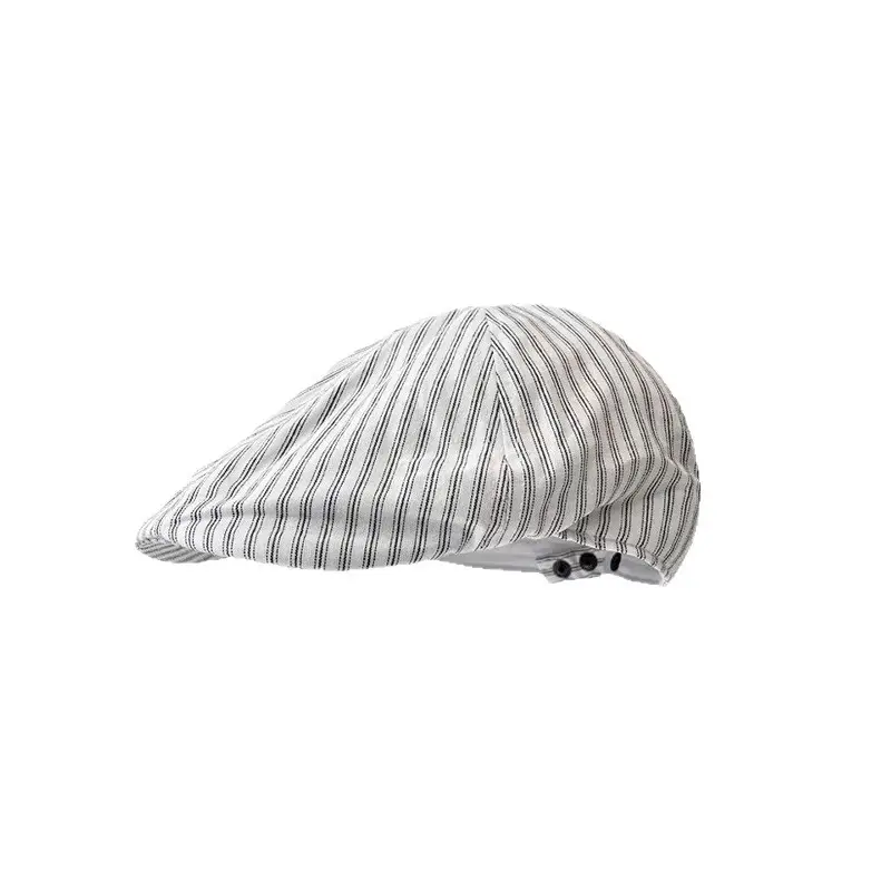 Japanese Striped Beret Cap for Men Women - Image 8