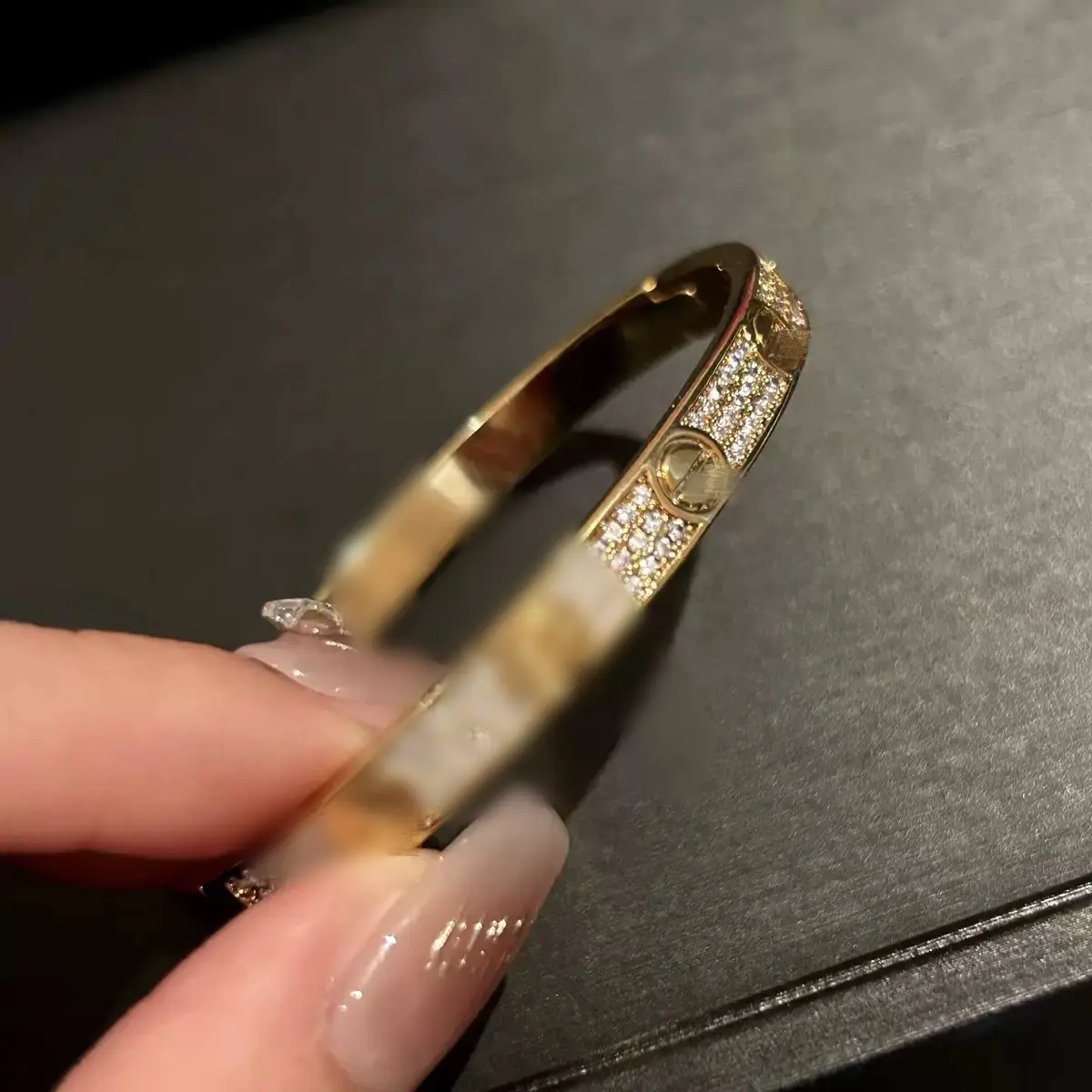 18K Gold Plated Diamond Starry Bracelet for Women