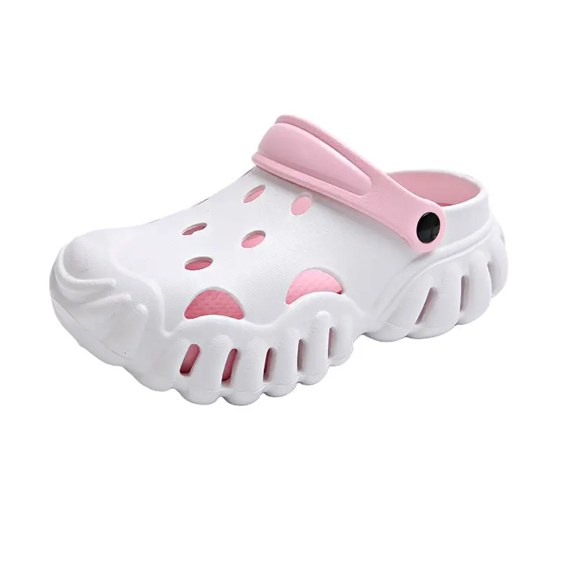 Summer New Style Hole Shoes EVA Thick Sole Height Increasing Sandals Couple Men's and Women's Sports Outwear Slippers Sandals - Image 9