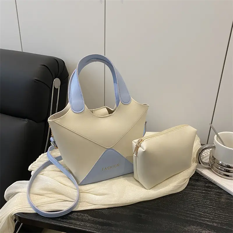 Women's Contrasting Color Satchel Bag 2025
