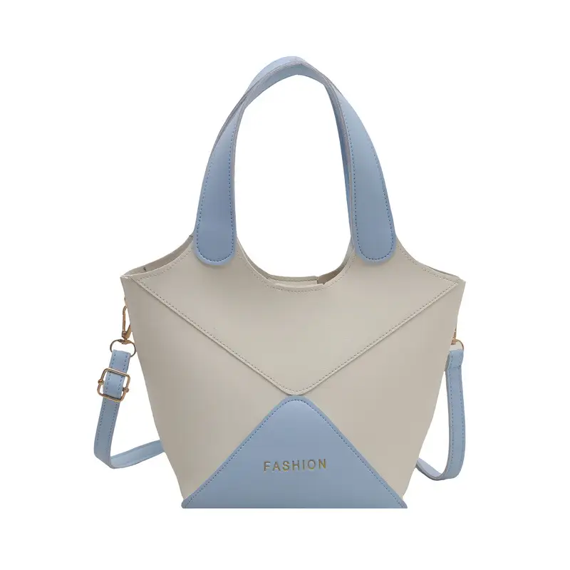 Women's Contrasting Color Satchel Bag 2025
