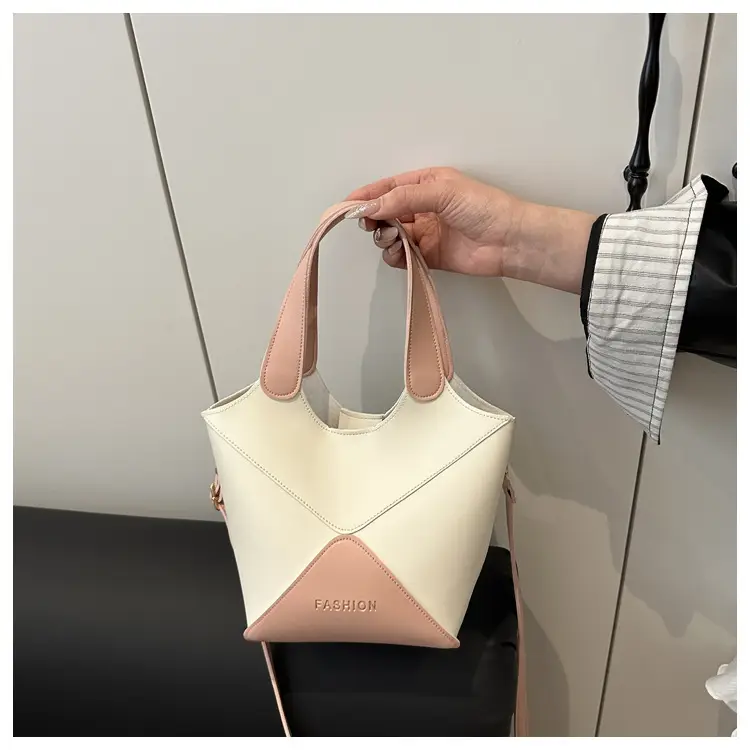 Women's Contrasting Color Satchel Bag 2025 — feature 16