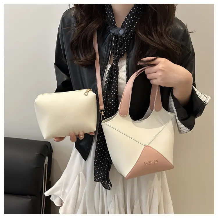Women's Contrasting Color Satchel Bag 2025 — feature 22