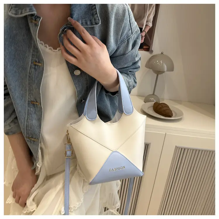 Women's Contrasting Color Satchel Bag 2025 — feature 25