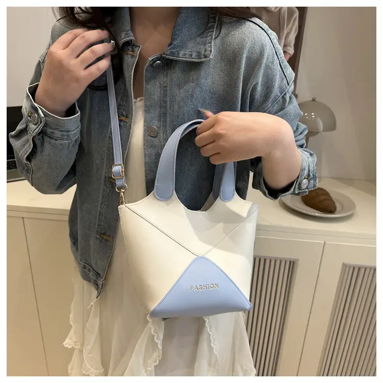 Women's Contrasting Color Satchel Bag 2025 — feature 27