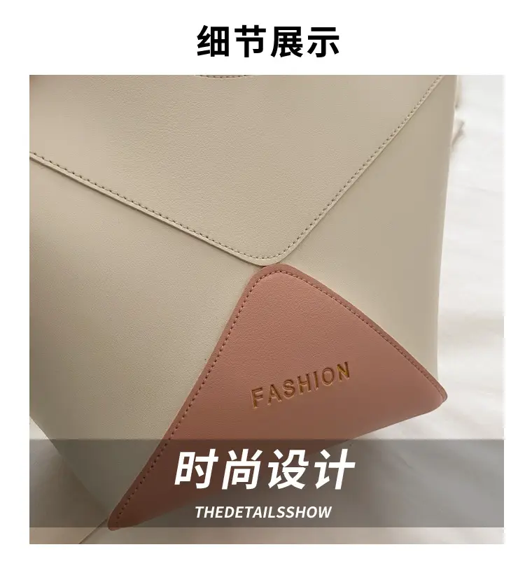Women's Contrasting Color Satchel Bag 2025 — feature 3