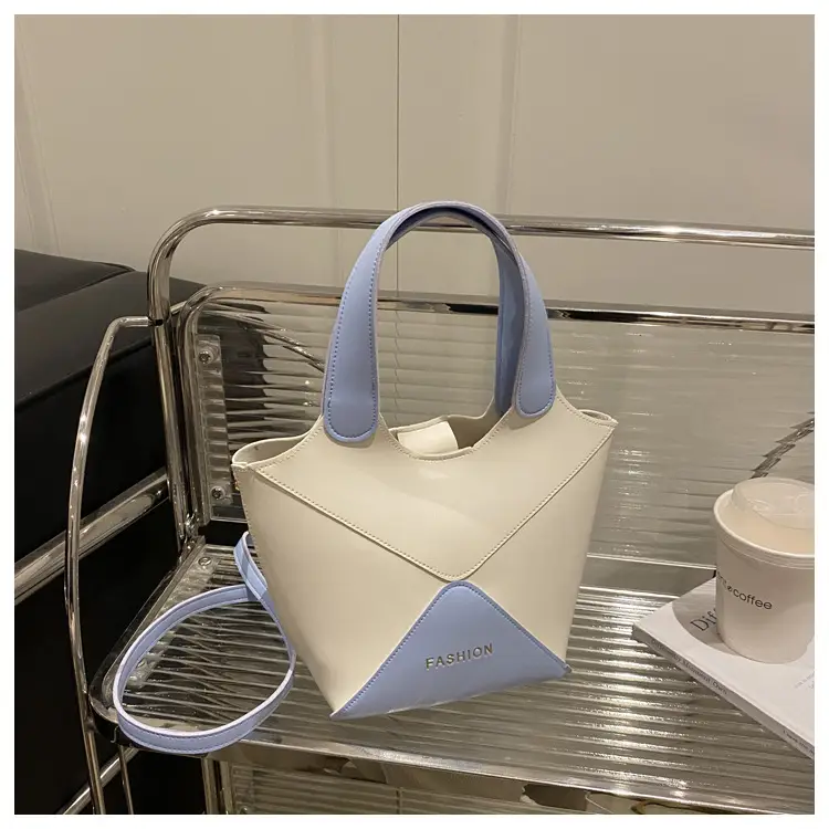Women's Contrasting Color Satchel Bag 2025 — feature 36
