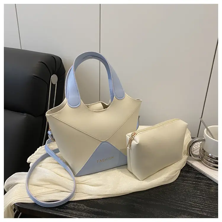 Women's Contrasting Color Satchel Bag 2025 — feature 39