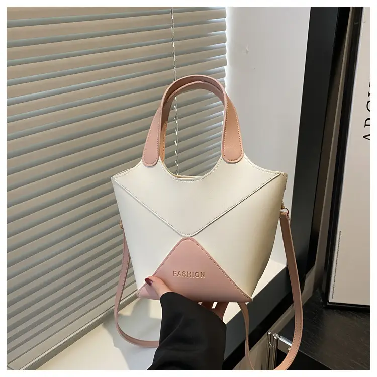 Women's Contrasting Color Satchel Bag 2025 — feature 44