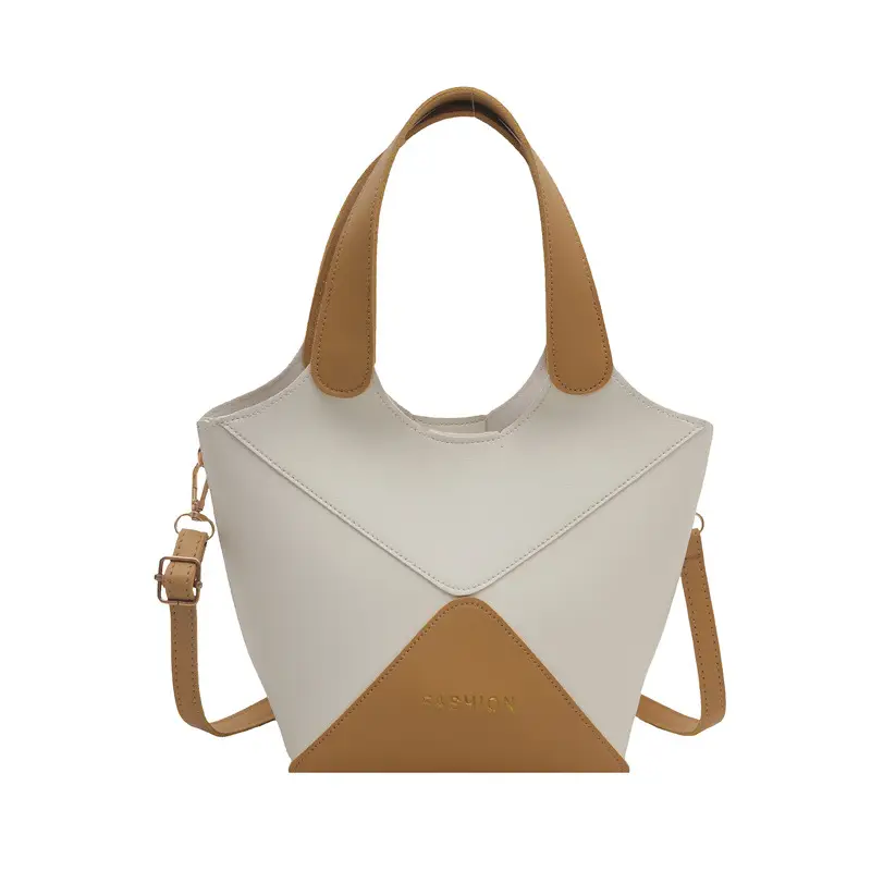 Women's Contrasting Color Satchel Bag 2025