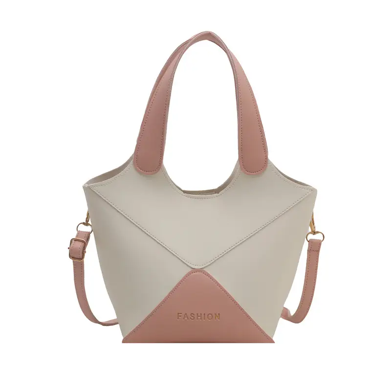 Women's Contrasting Color Satchel Bag 2025