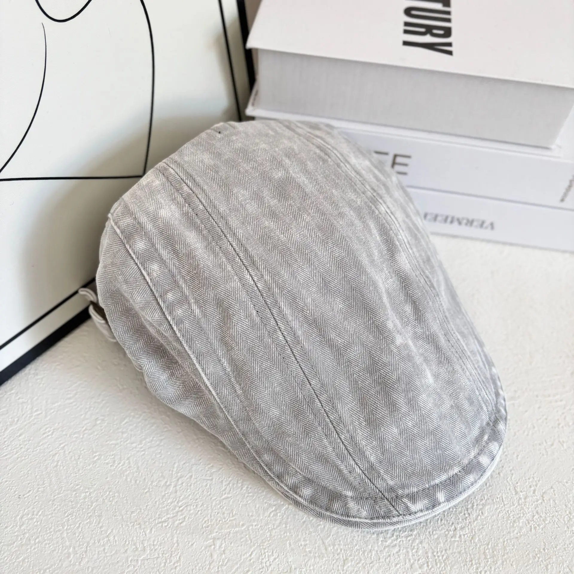 Vintage Denim Washed Baseball Cap for Men — feature 7