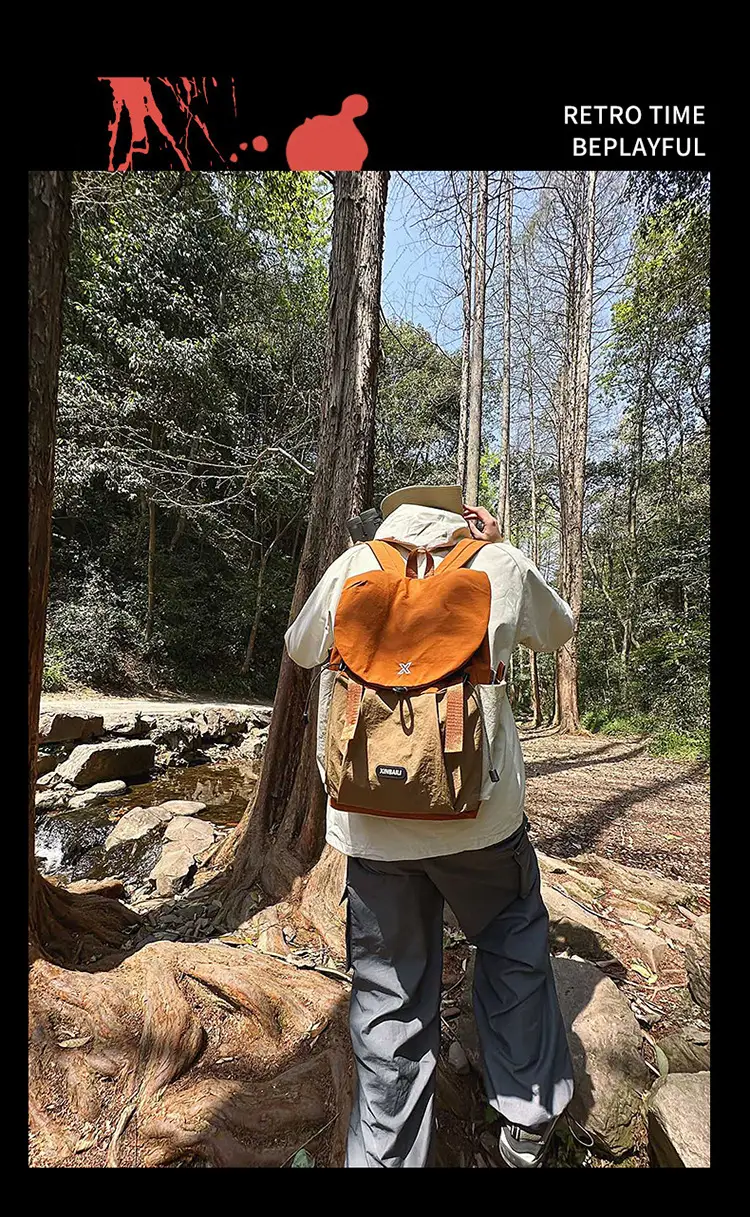 2025 Korean Style Lightweight Outdoor Backpack Large Capacity — feature 12