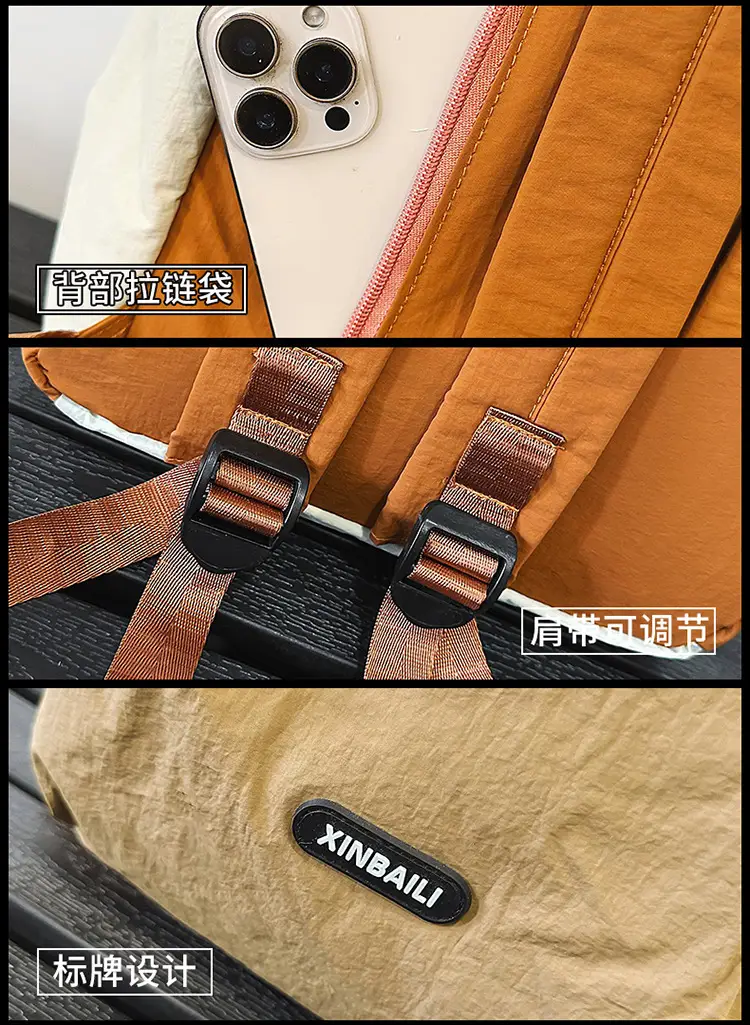 2025 Korean Style Lightweight Outdoor Backpack Large Capacity — feature 36