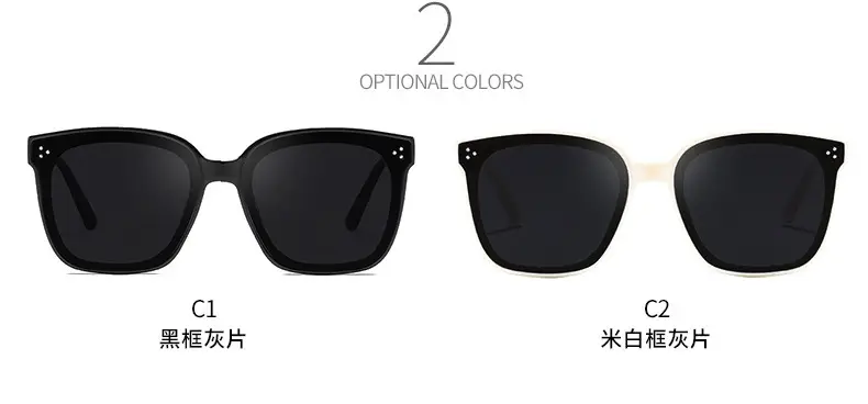 New Polarized Sunglasses with 3-Point Stud Design β feature 9