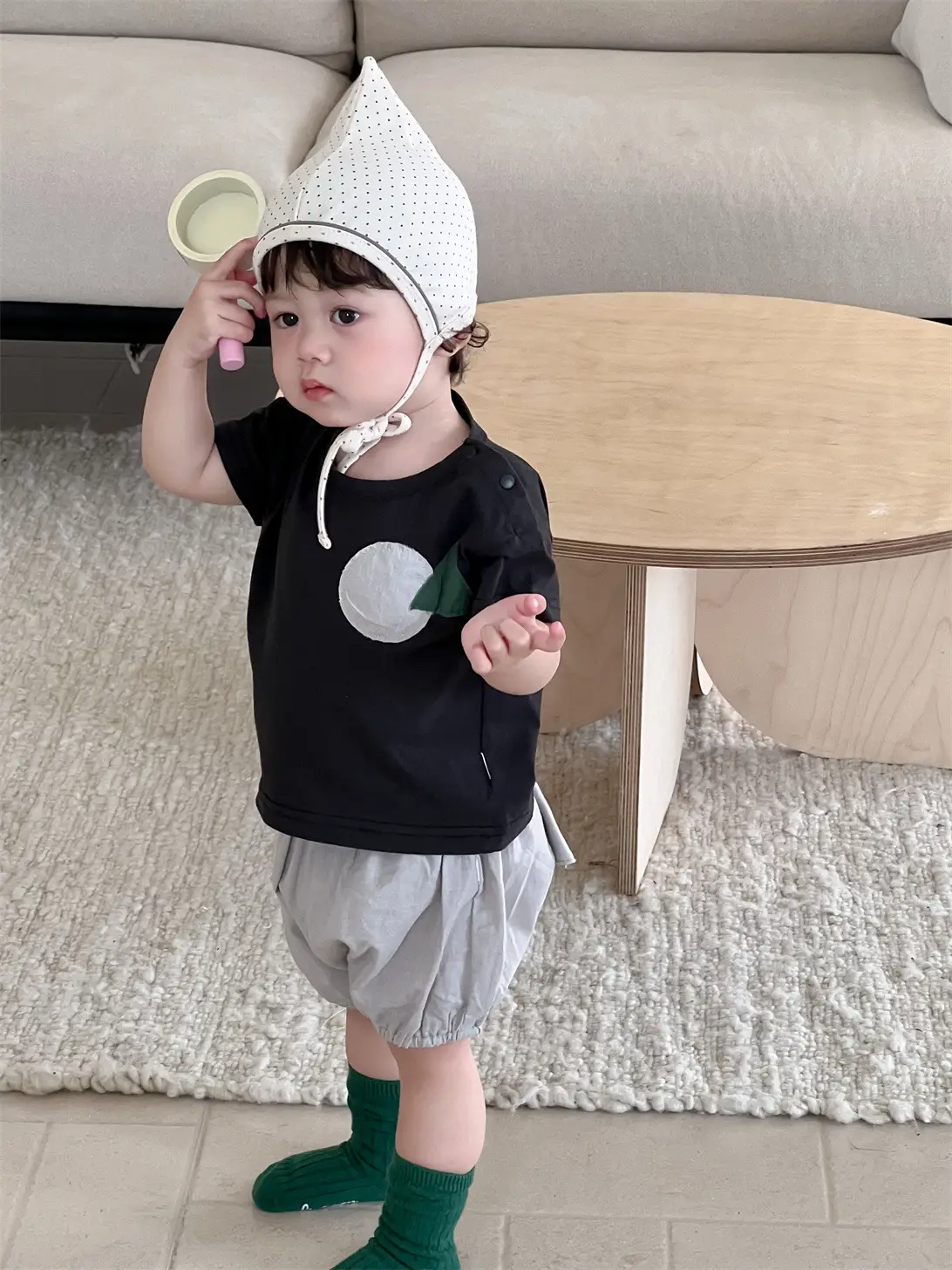 Boys Summer Korean Style Shorts Set 2026 - Image 5