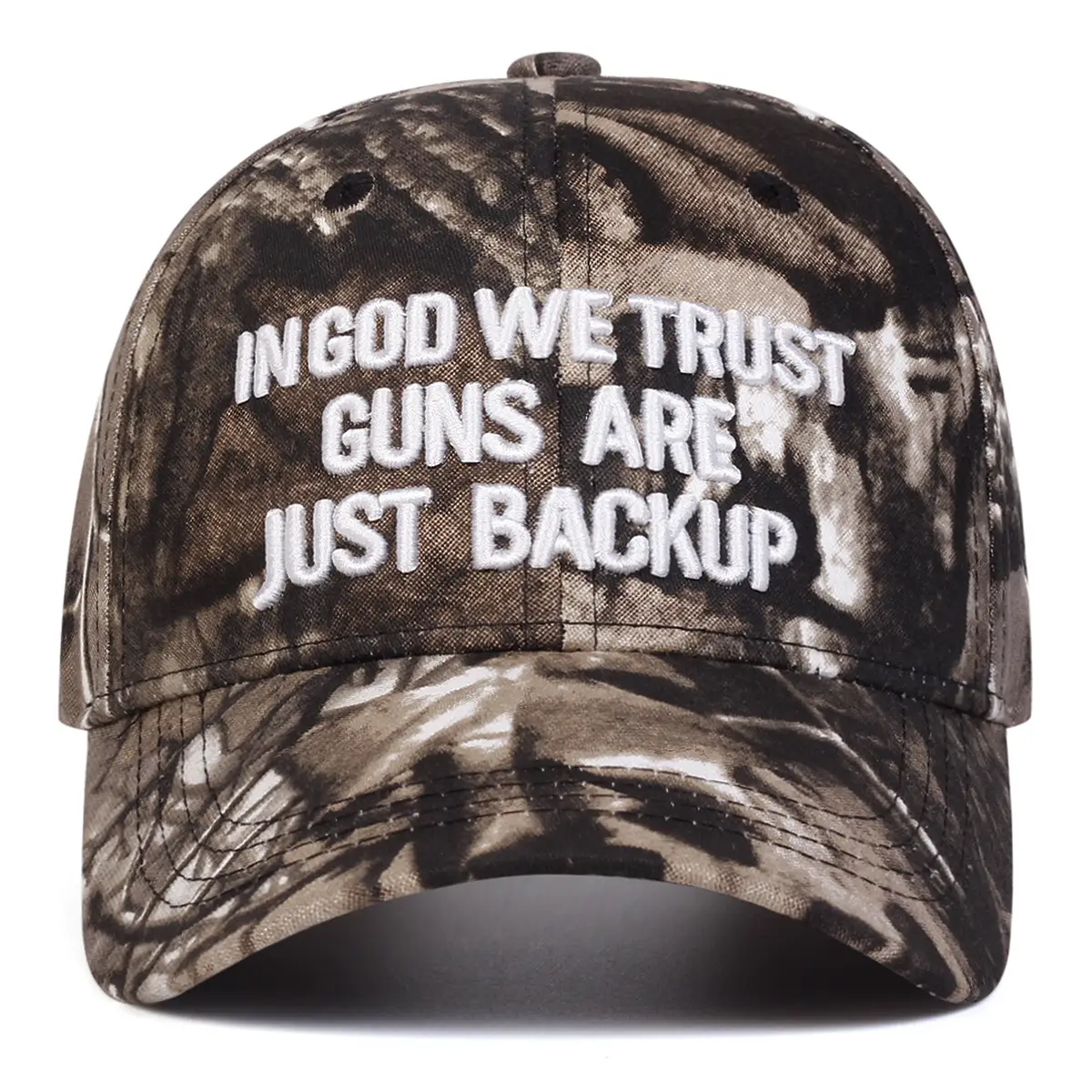 Retro Camo Baseball Cap Women Large
