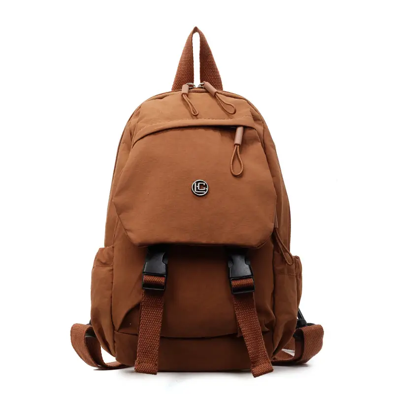 Purple Japanese Style Unisex Crossbody Backpack - Image 5