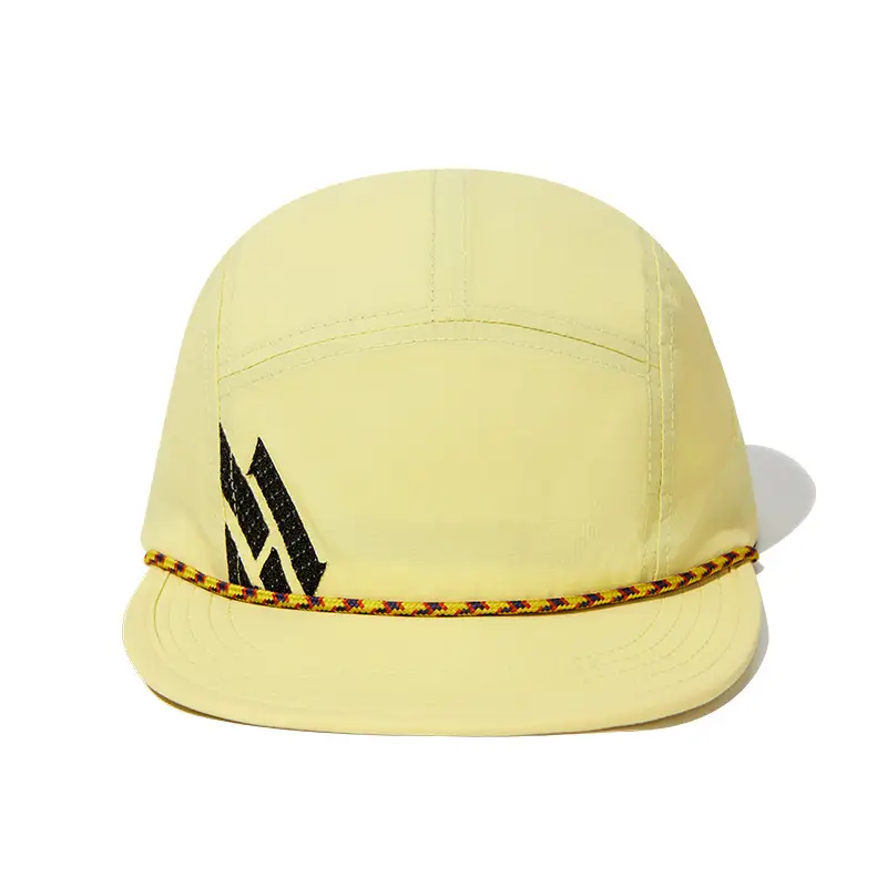 Japanese Style UV Protection Baseball Cap with Orange Trim - Image 4