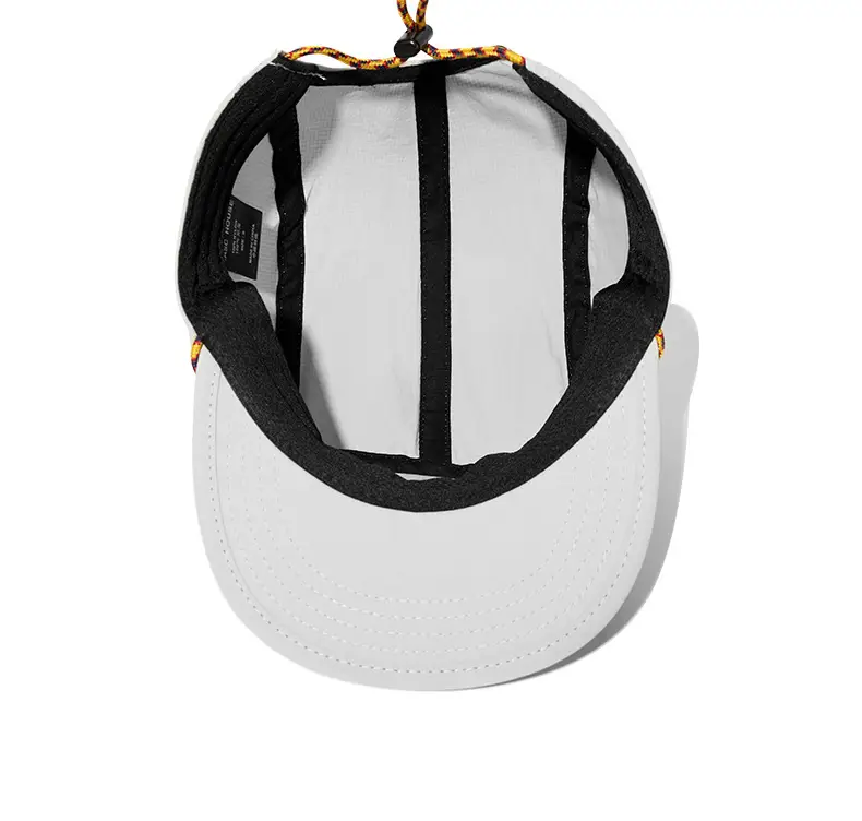 Japanese Style UV Protection Baseball Cap with Orange Trim — feature 15