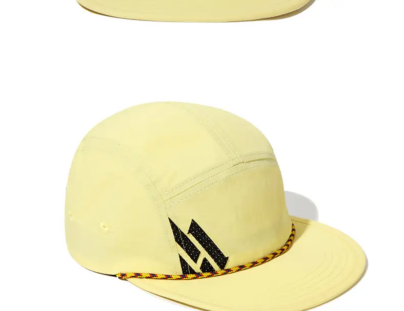 Japanese Style UV Protection Baseball Cap with Orange Trim — feature 19