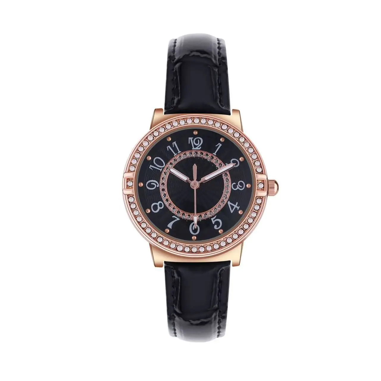 Luminous Diamond Encrusted Women's Chronograph Quartz Watch - Image 9