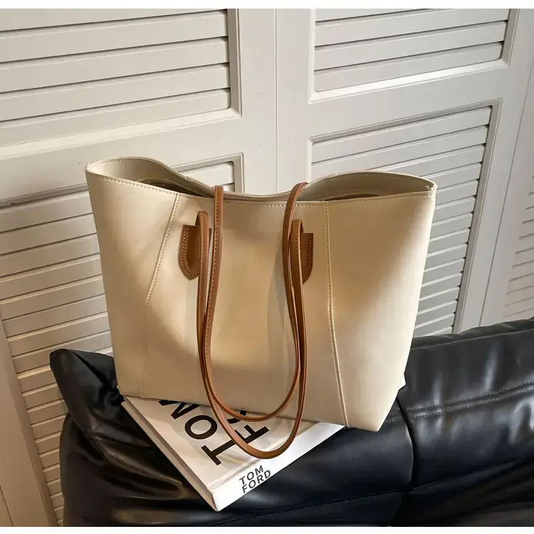 Women 2-Piece Leather Tote Bag Large Capacity Summer Commuter — feature 31