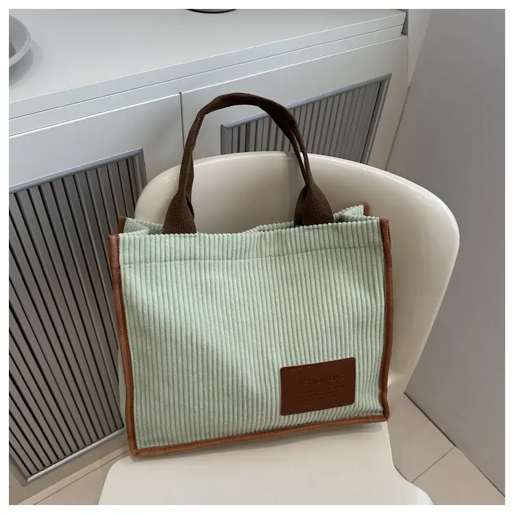 Pink Korean Retro Tote Bag for Women Large Capacity — feature 10