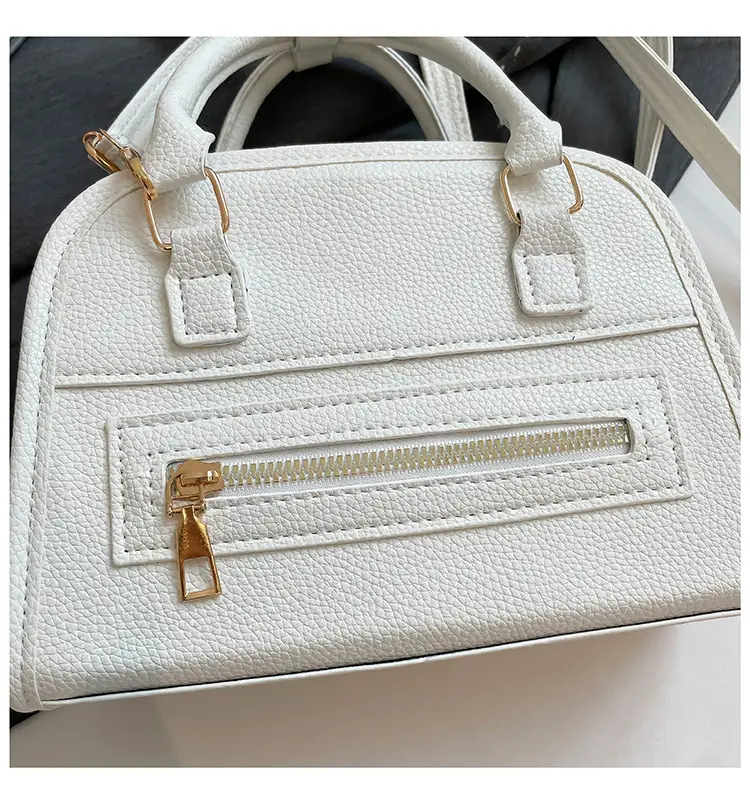Women's Beige Leather Shoulder Bag 2025 New Casual Crossbody — feature 38