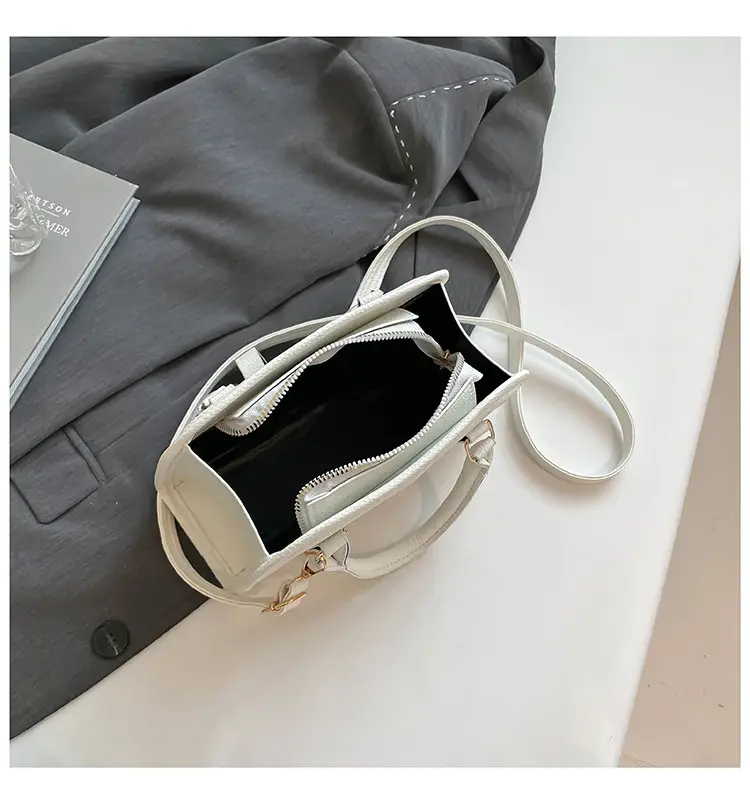 Women's Beige Leather Shoulder Bag 2025 New Casual Crossbody — feature 47