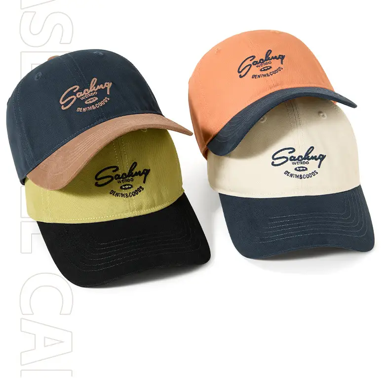 2025 Korean Baseball Caps Color Matching Women — feature 11