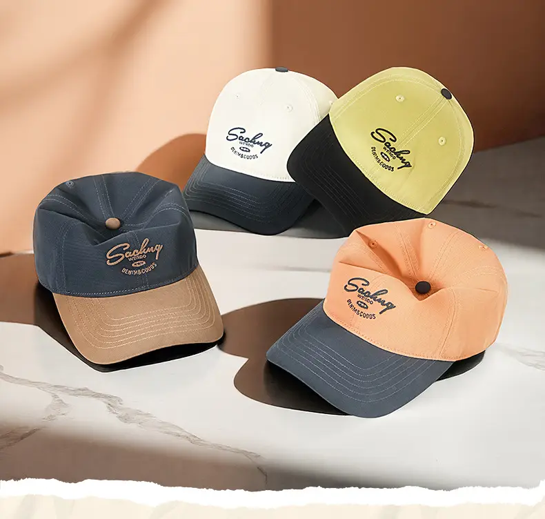 2025 Korean Baseball Caps Color Matching Women — feature 13