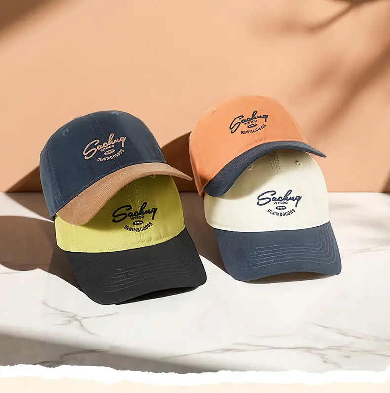 2025 Korean Baseball Caps Color Matching Women — feature 33