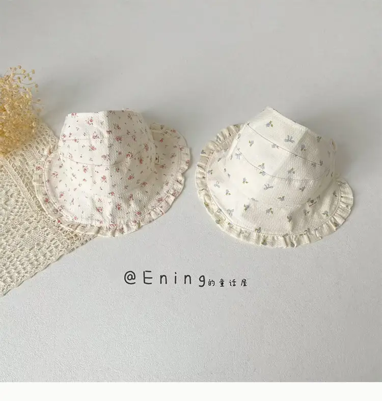 2025 New Children's Floral Duckbill Visor Hat for Girls — feature 10