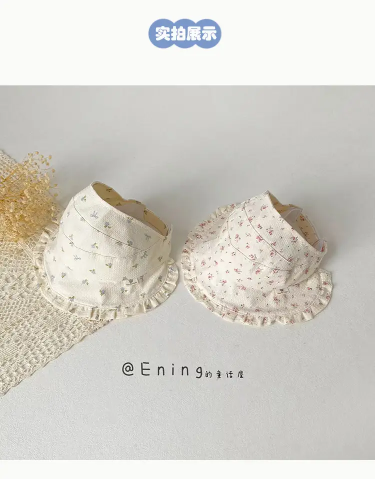 2025 New Children's Floral Duckbill Visor Hat for Girls — feature 3