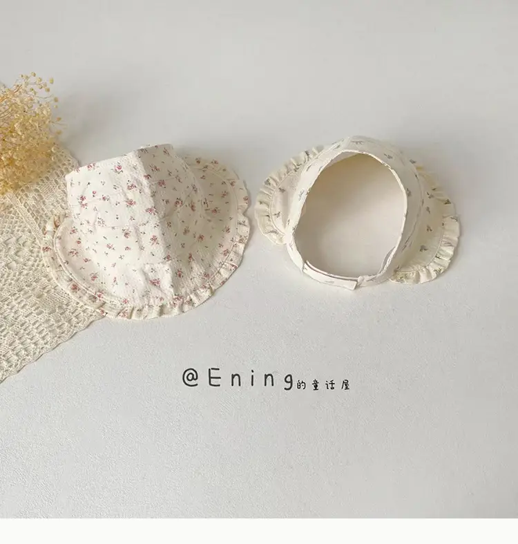 2025 New Children's Floral Duckbill Visor Hat for Girls — feature 5