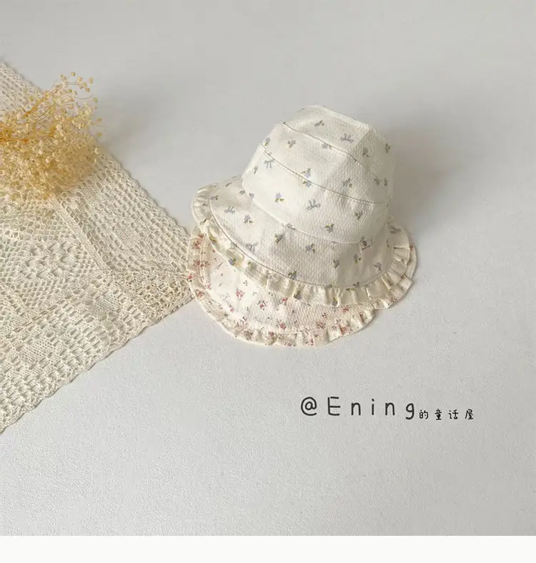 2025 New Children's Floral Duckbill Visor Hat for Girls — feature 8