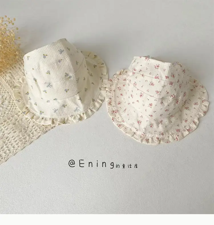 2025 New Children's Floral Duckbill Visor Hat for Girls — feature 9