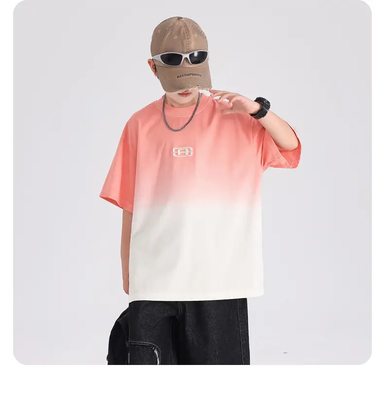 Boys Summer Gradient T-Shirt 2026 Cool Top — feature 13