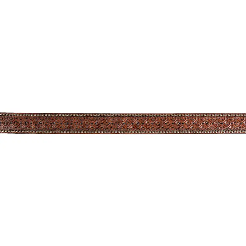 Retro Western Cowboy Belt with Rivet Buckle — feature 21