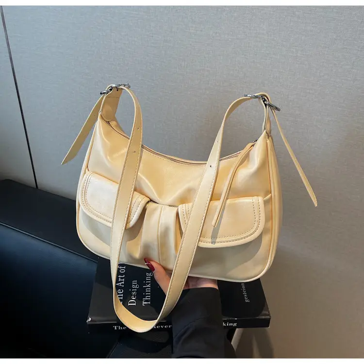 Gold Leather Shoulder Bag for Women 2025 — feature 22