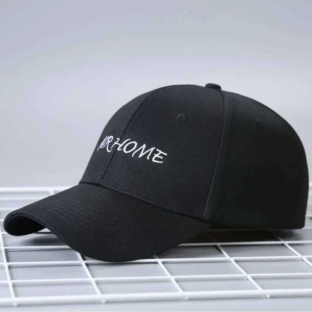 Men Women Air Hopper Cap Black Embroidered - Image 4