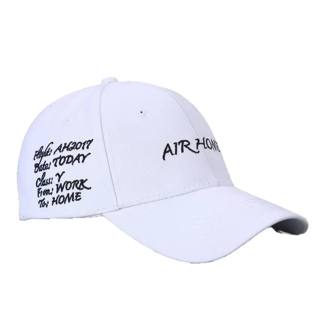 Men Women Air Hopper Cap Black Embroidered - Image 7