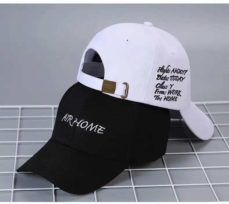 Men Women Air Hopper Cap Black Embroidered — feature 10